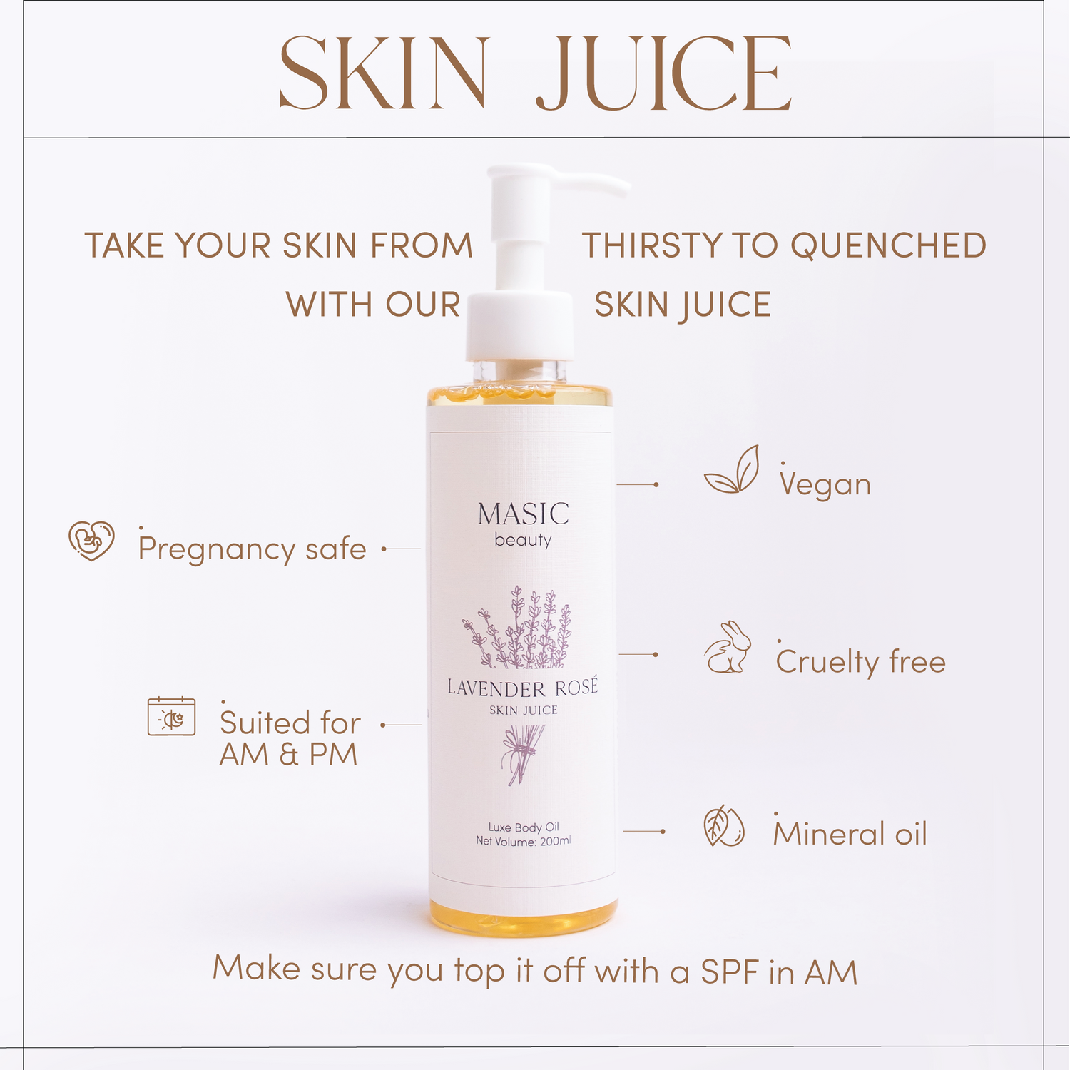 Skin Juice: Lavender Rosé Body Oil